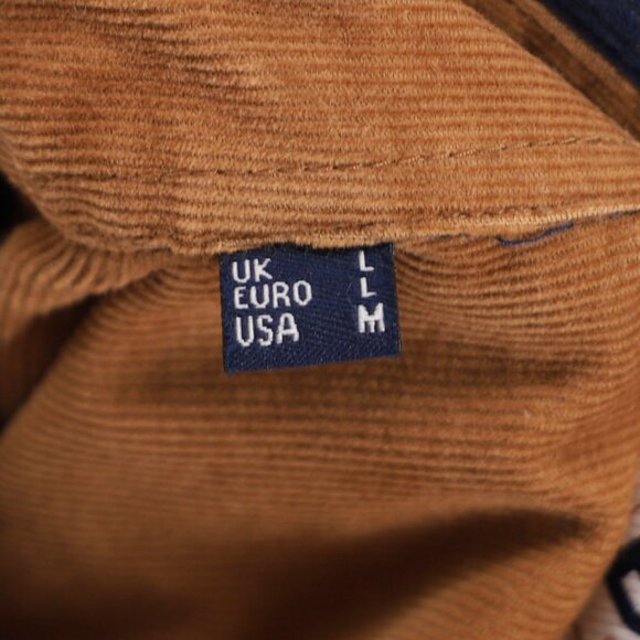 NWT BARBOUR Men's Blair Tailored Shirt Corduroy in Navy Midnight Tartan Size M - Picture 15 of 15